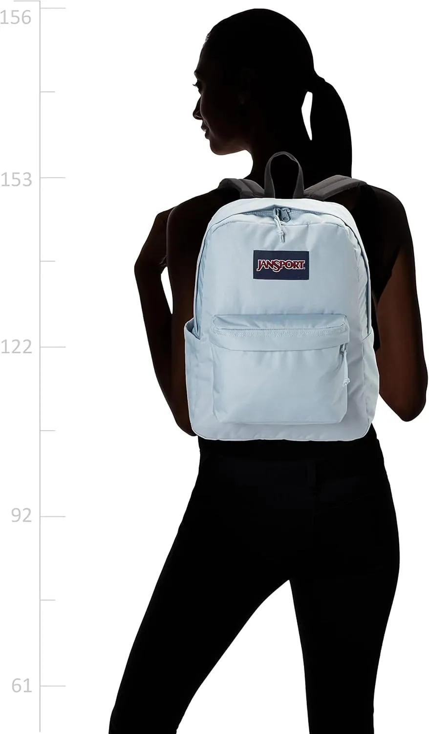 JanSport SuperBreak Plus Backpack with Padded 15-inch Laptop Sleeve and Integrated Bottle Pocket - Spacious and Durable Daypack for Work and Travel - Blue Dusk