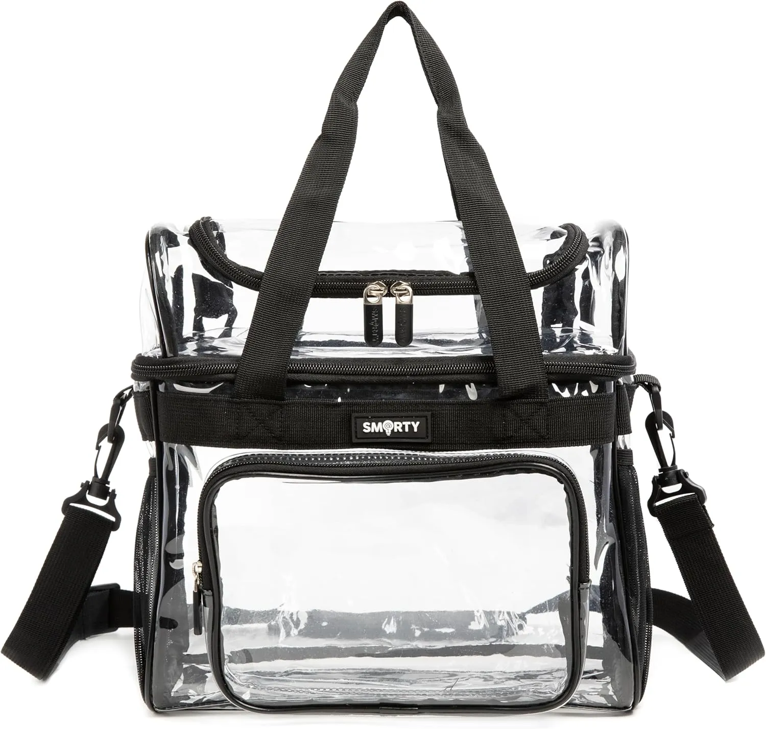 J.CARP Clear Bag Heavy Duty Backpack Durable Transparent See Through Bag
