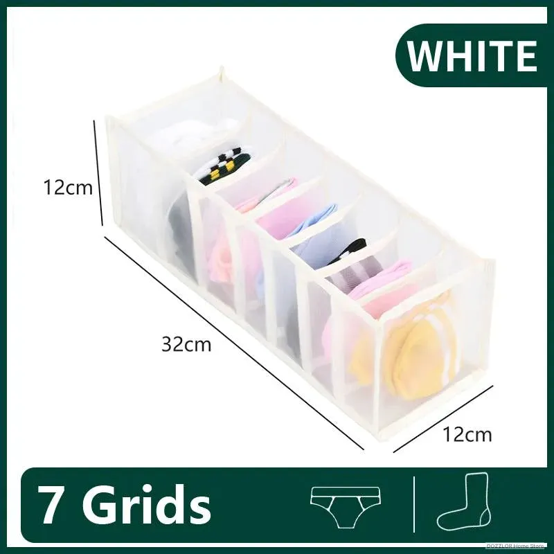 Jeans Organization Storage Box Closet Organizer For Underwear Clothing System Socks Pants Drawer Organizers Cabinet
