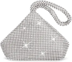 JIAN YA NA Fashion Women Bridesmaid Lady Girl Bride Evening Clutch Bag for Prom Cocktail Party Wedding Engagement