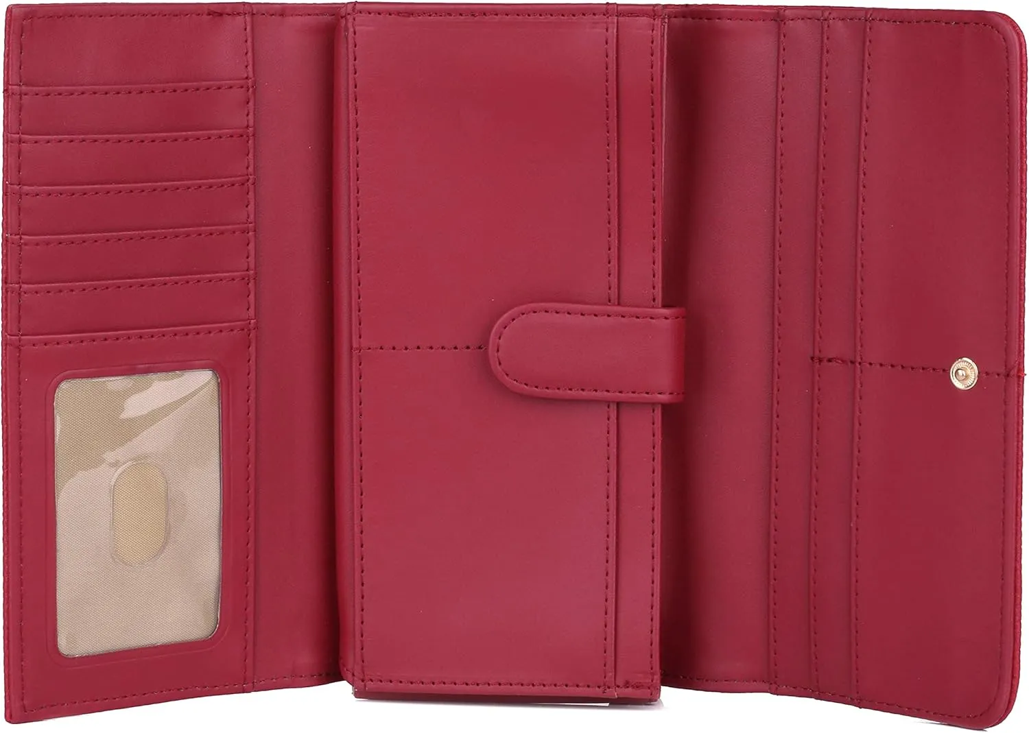 Julia Buxton Bianca Wallet Red