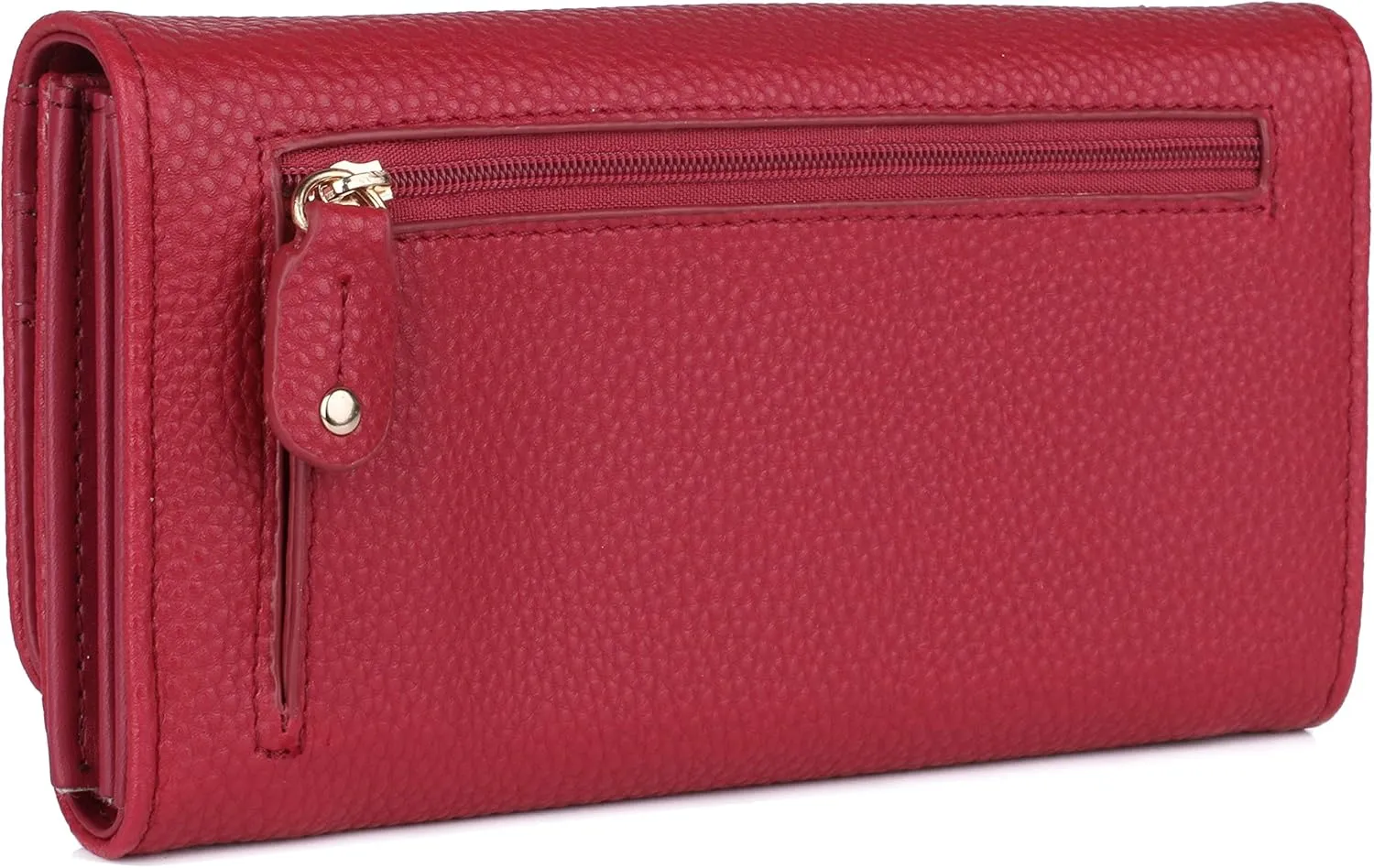 Julia Buxton Bianca Wallet Red