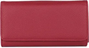 Julia Buxton Bianca Wallet Red