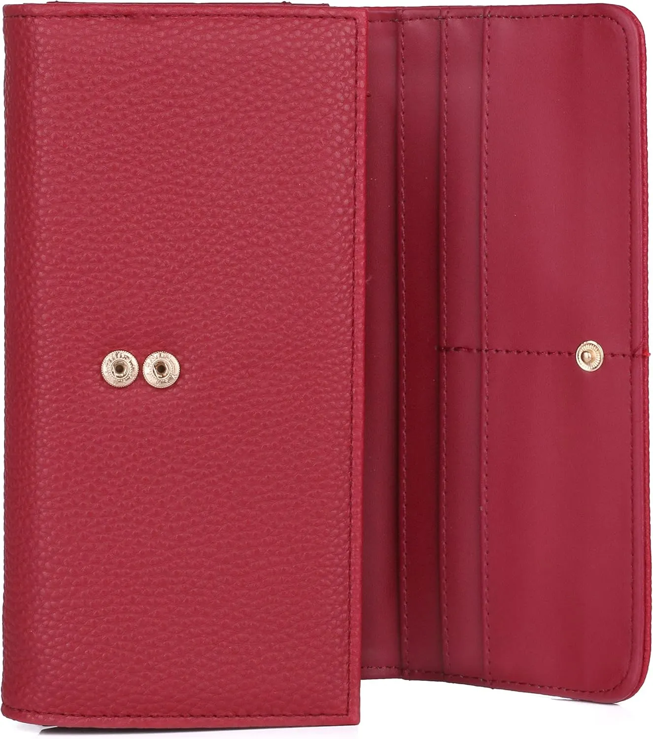 Julia Buxton Bianca Wallet Red