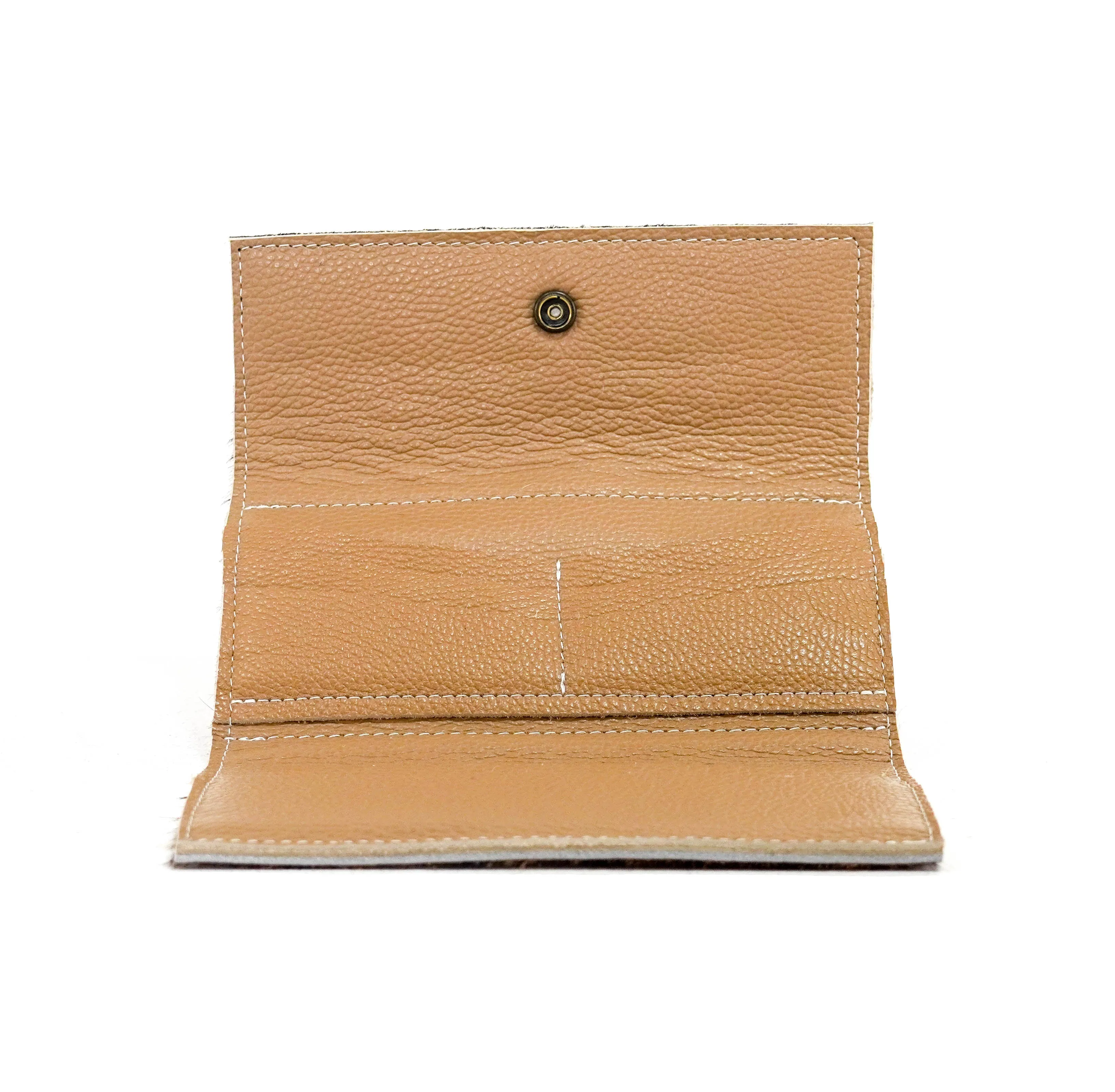 Kacey Wallet - Dark Brindle w/ Gilded Tool