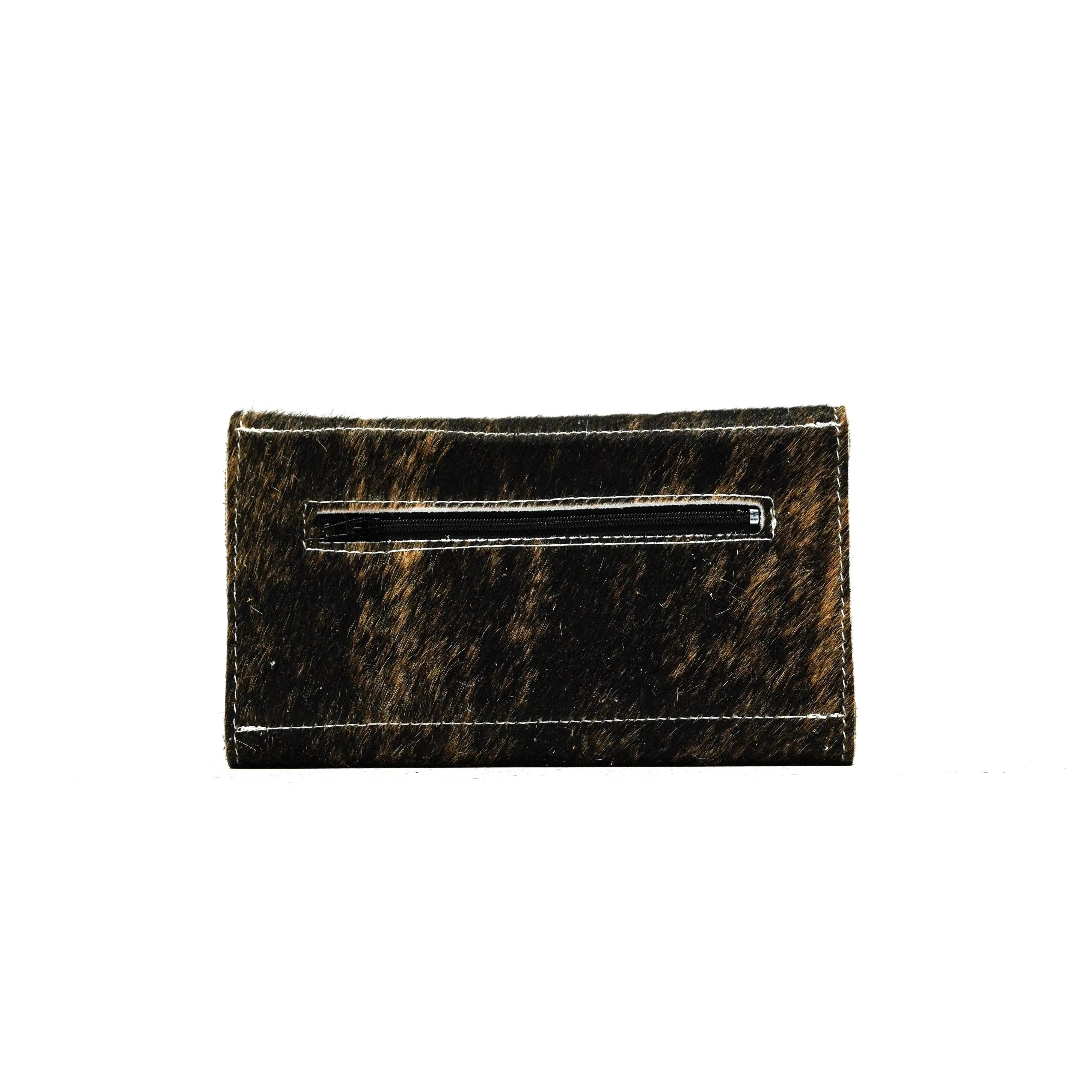 Kacey Wallet - Dark Brindle w/ Royston Tool
