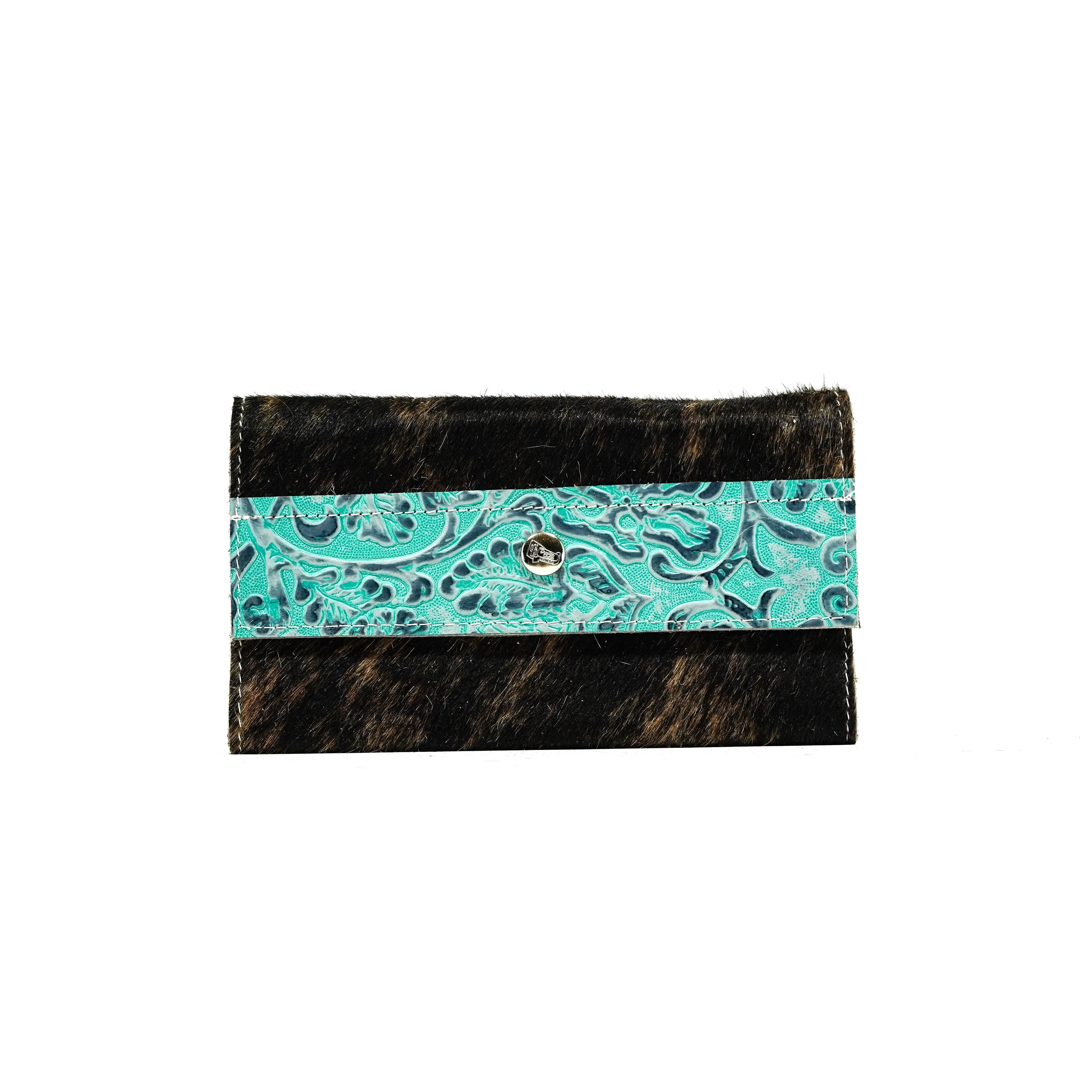 Kacey Wallet - Dark Brindle w/ Royston Tool