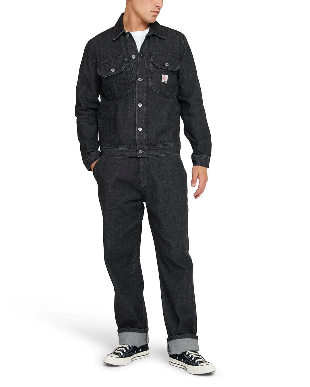 Kanan Work Jacket - Washed Black