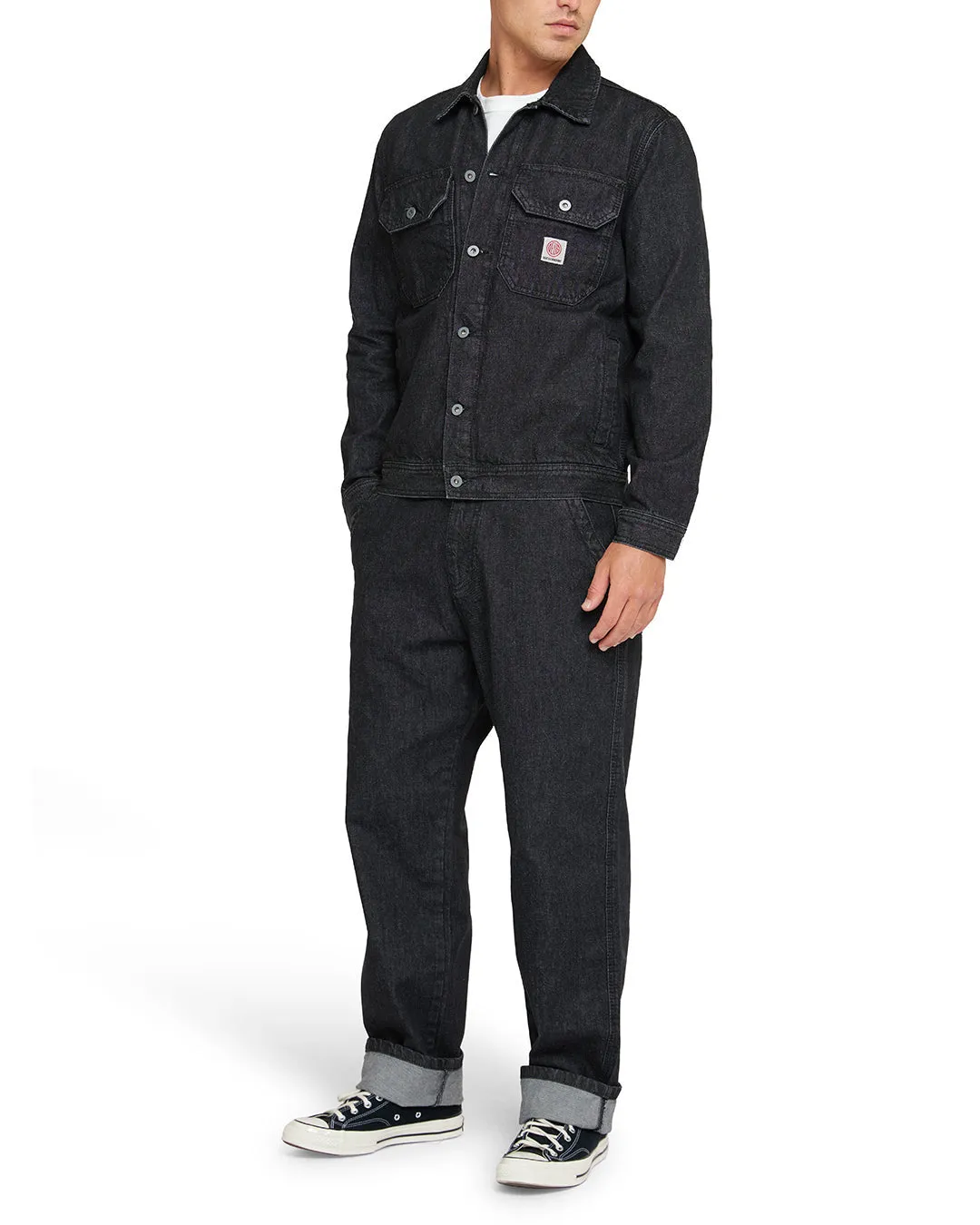 Kanan Work Jacket - Washed Black