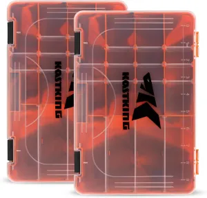 KastKing Bait Vault Camouflage Tackle Box, Plastic Tackle Trays, Fishing Tackle Box Storage Organizer with Removable Dividers, 2 Packs /4 Packs Lure Boxes Terminal Tackle Storage