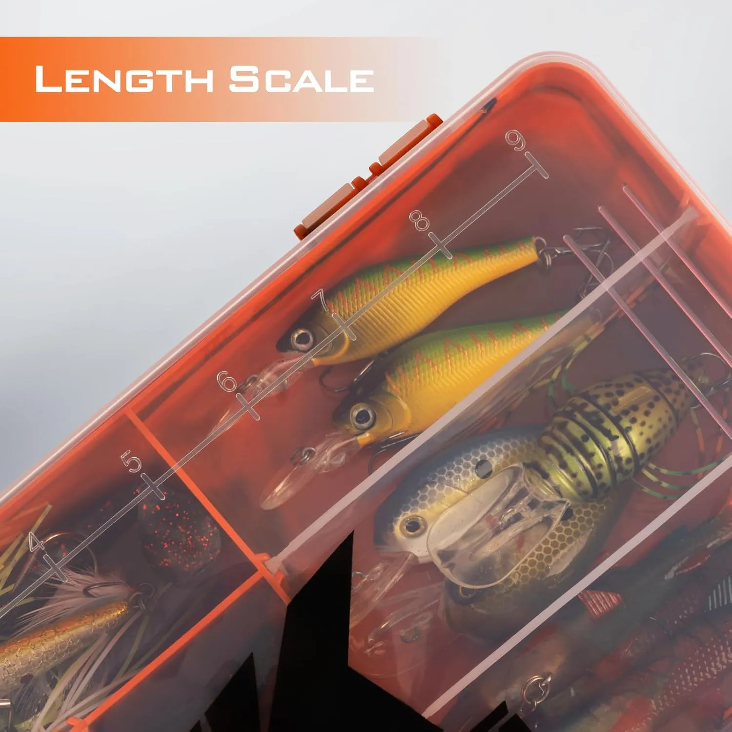 KastKing Bait Vault Camouflage Tackle Box, Plastic Tackle Trays, Fishing Tackle Box Storage Organizer with Removable Dividers, 2 Packs /4 Packs Lure Boxes Terminal Tackle Storage