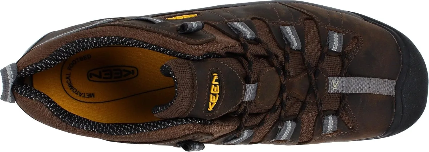 KEEN Utility Men's Detroit Low Steel Toe ESD Work Shoe