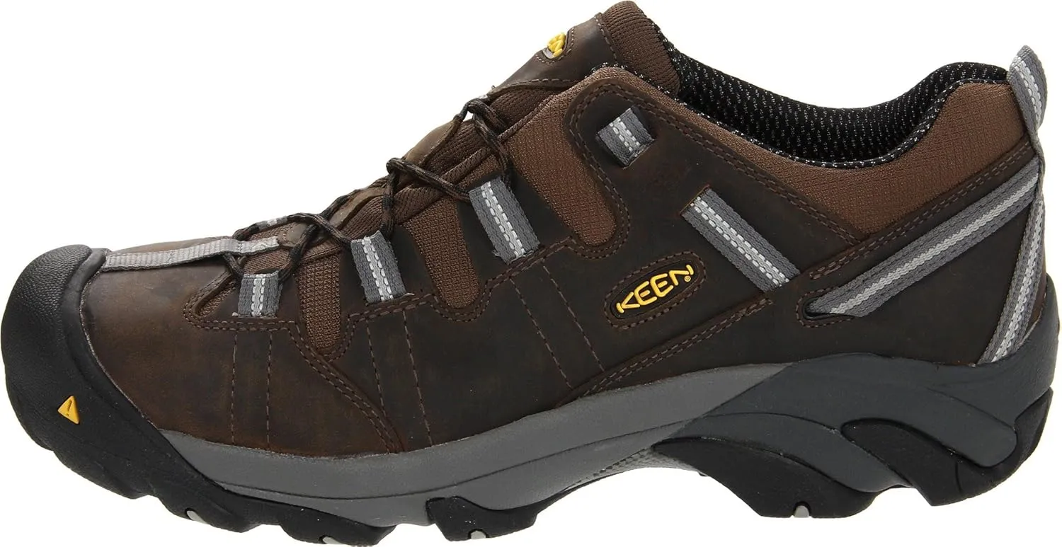 KEEN Utility Men's Detroit Low Steel Toe ESD Work Shoe