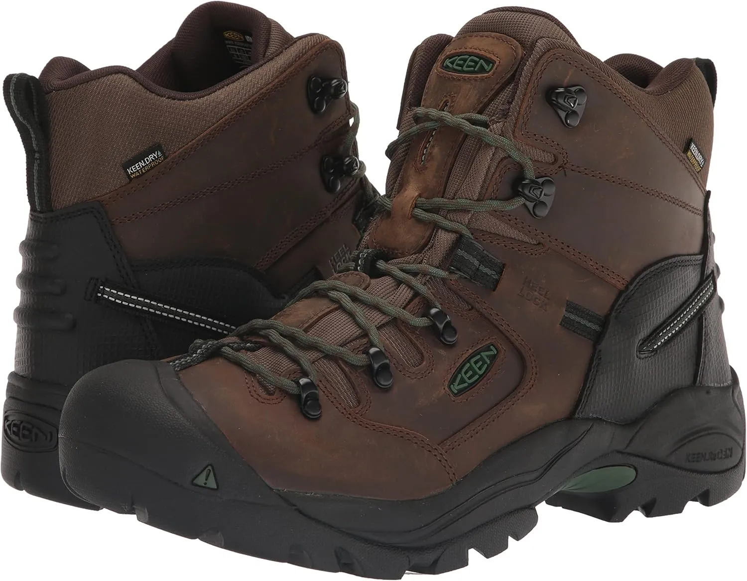 KEEN Utility Men's Pittsburg Energy 6" Soft Toe Waterproof Industrial Work Boot