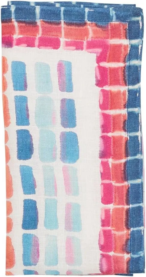 Kim Seybert Kaleidoscope Napkin in Multi, Set of 4