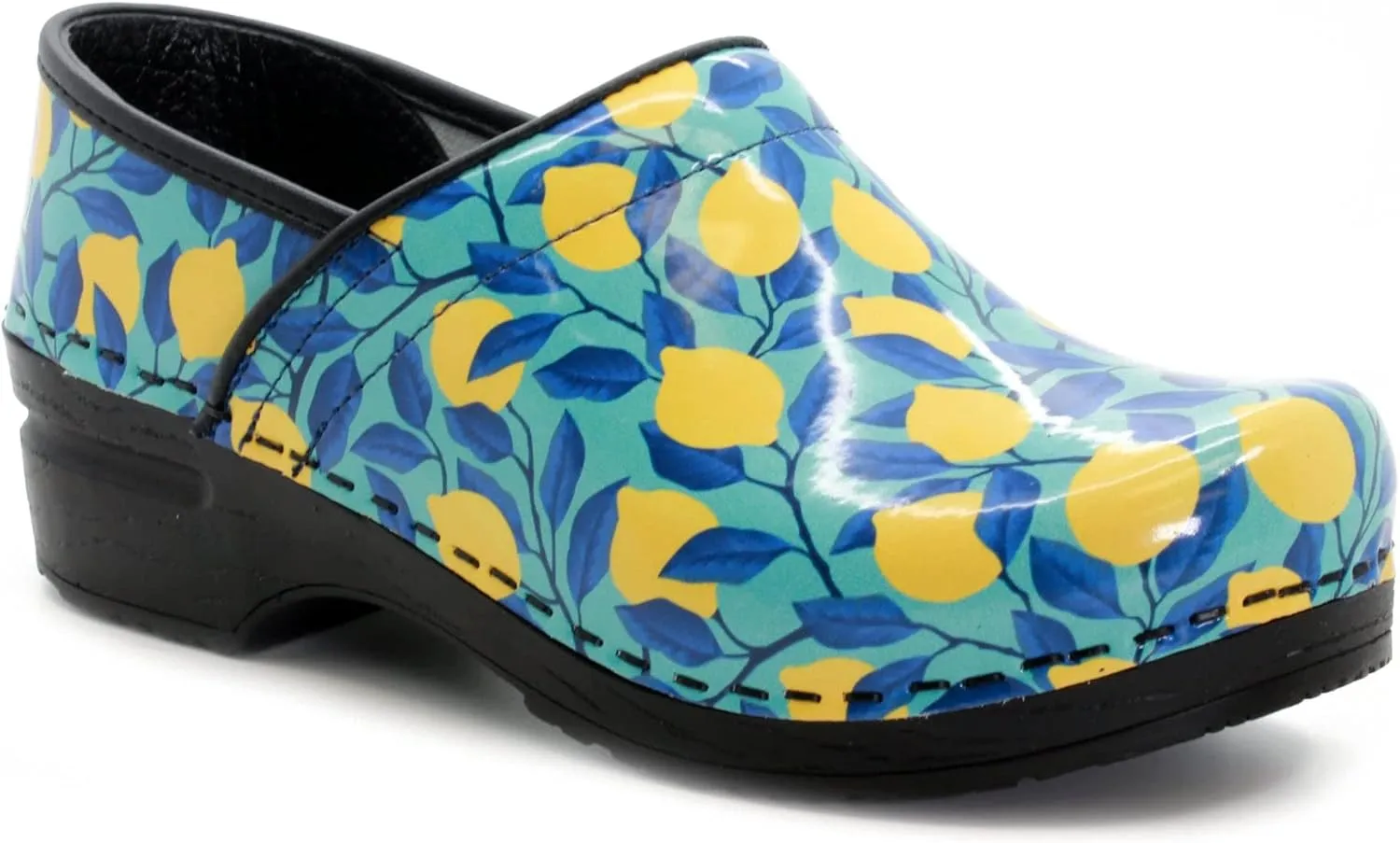 KLÄGN Women's Professional Printed Leather Clogs