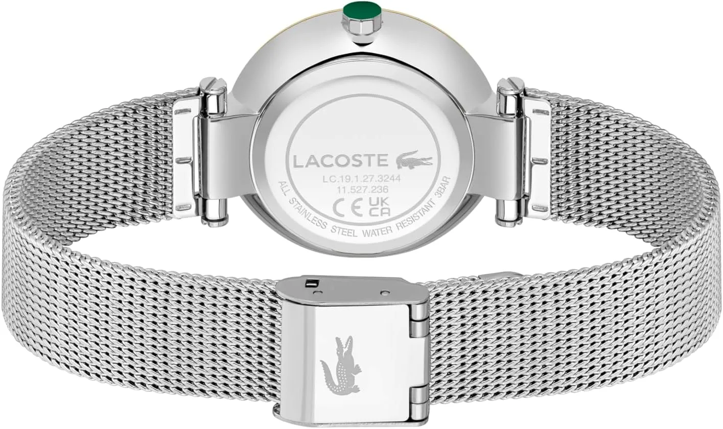 Lacoste Orba Women's Quartz Watch | T-Bar Design with a Minimalist Look | Water Resistant - 3 ATM/30 Meters