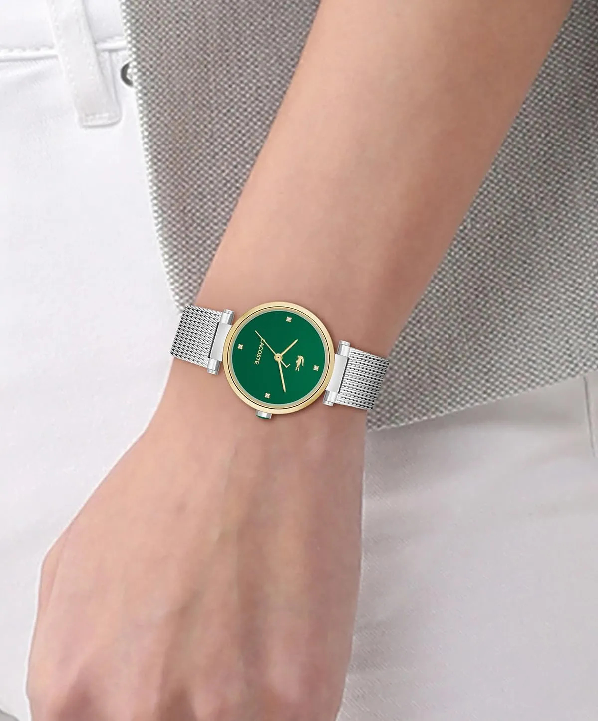 Lacoste Orba Women's Quartz Watch | T-Bar Design with a Minimalist Look | Water Resistant - 3 ATM/30 Meters