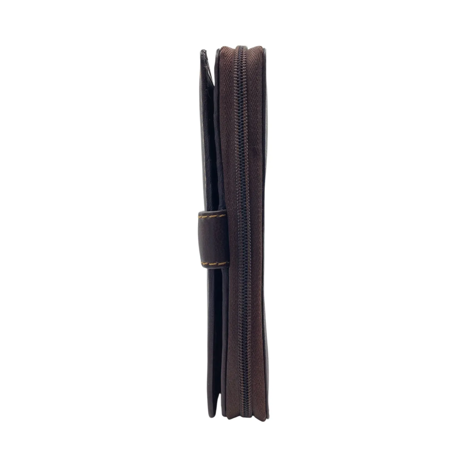 Ladies Wallet With Zipper, Bifold Wallet With  Multiple Card # 4651