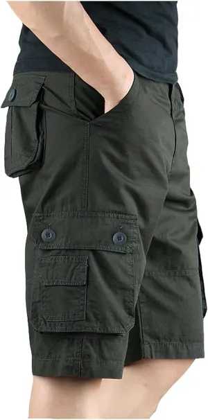 LCMTWX Cargo Shorts for Men Summer Casual Outdoor Hiking Pants Lightweight Athletic Pants for Loose Fit Sports Joggers