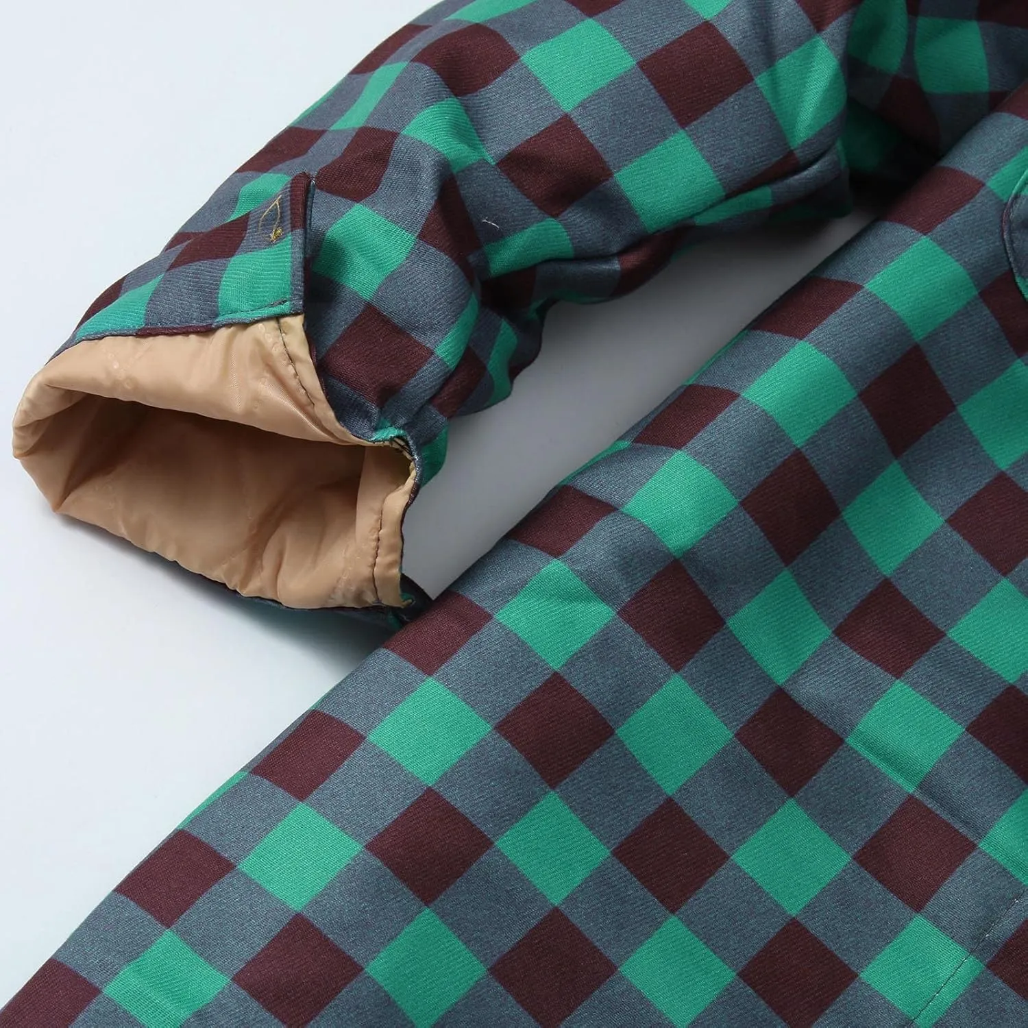 LCMTWX Winter Coat Men Plaid Winter Stripe Print Hooded Zipper Pocket Long Sleeve Shirt Men Plus Size Big&Tall Mens Coat