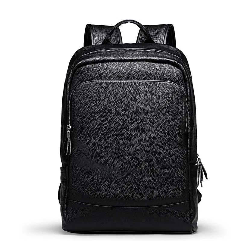 Leather Business Backpack