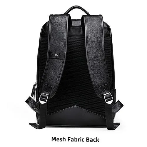Leather Business Backpack