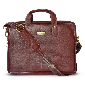 Leather Laptop Bag 36811 (Brown)
