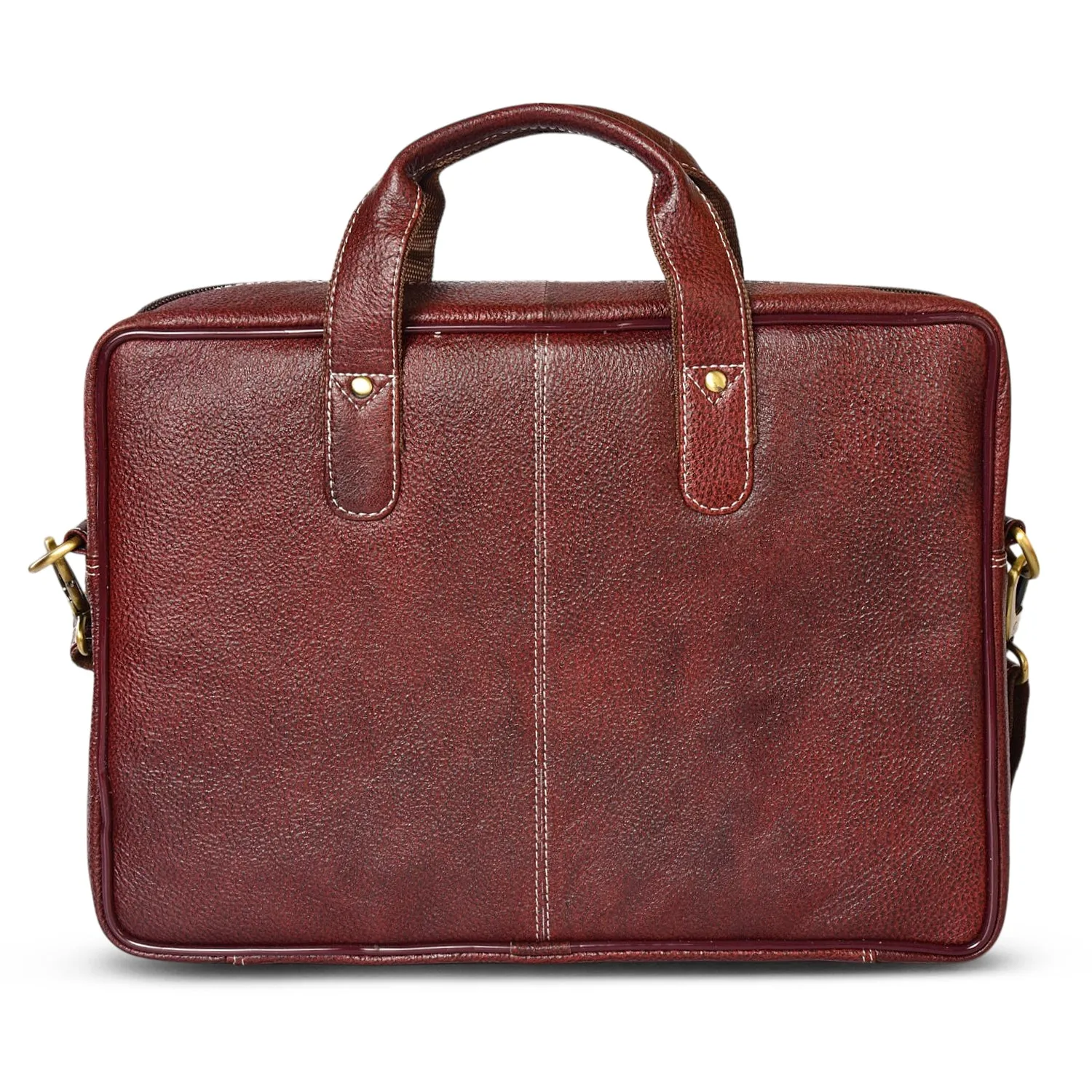 Leather Laptop Bag 36811 (Brown)