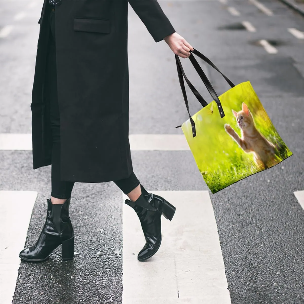 Leather Tote Bag for Women Fashion Shoulder Bag Purses and Handbags Large Capacity Satchel Bags for Work Travel