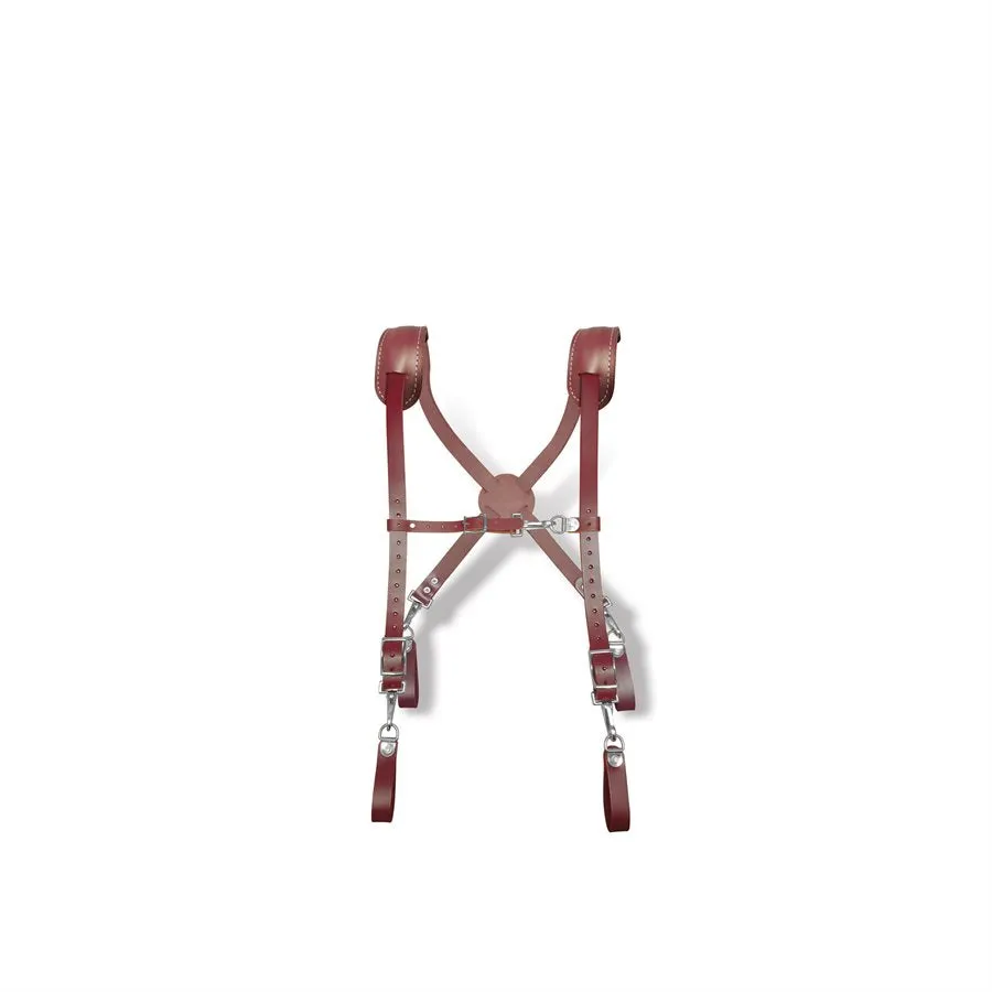 Leather Work Suspenders