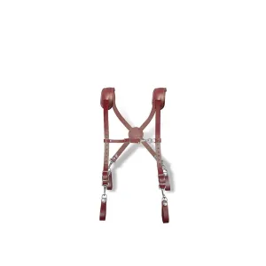 Leather Work Suspenders