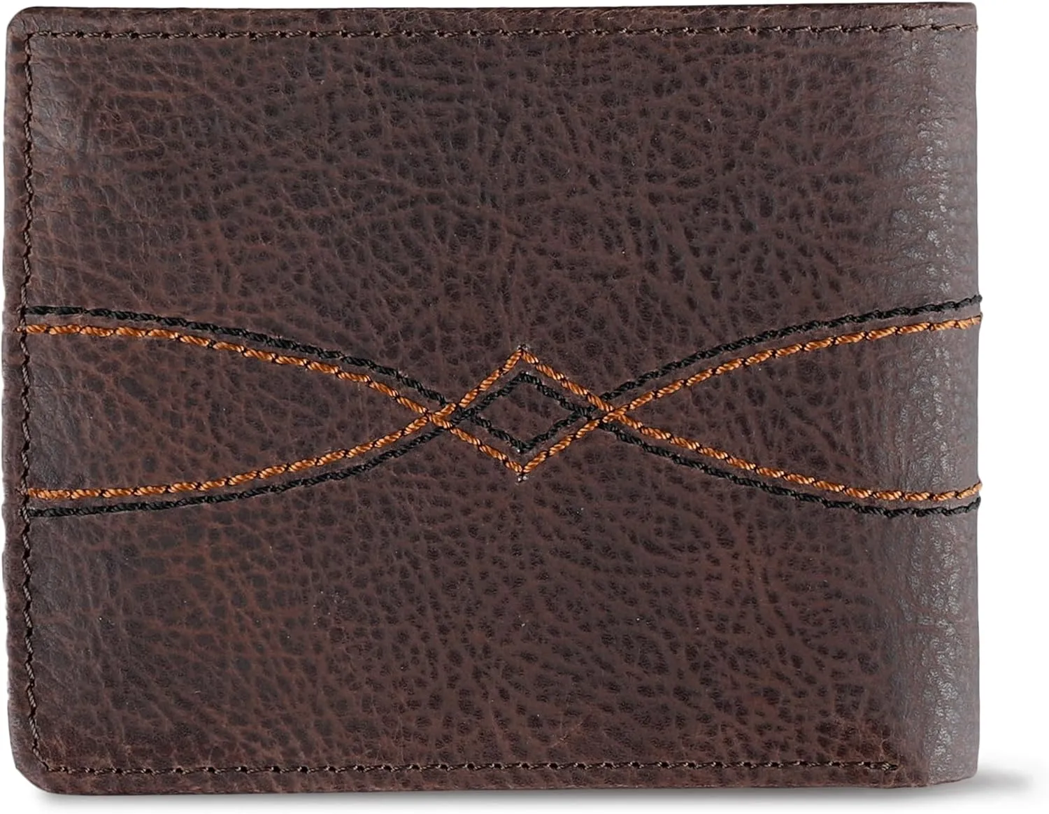 Levi's Men's Classic Bifold Passcase Wallet with Multiple Card Slots and Id Window