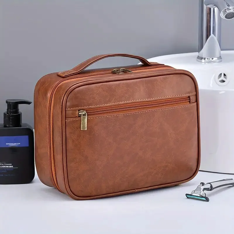 Lilianna | Convenient & Practical Multi-Layer Cosmetics Bag