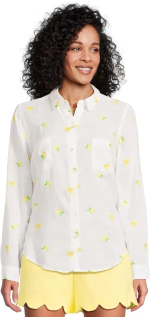 Lilly Pulitzer Women's Sea View Button Down