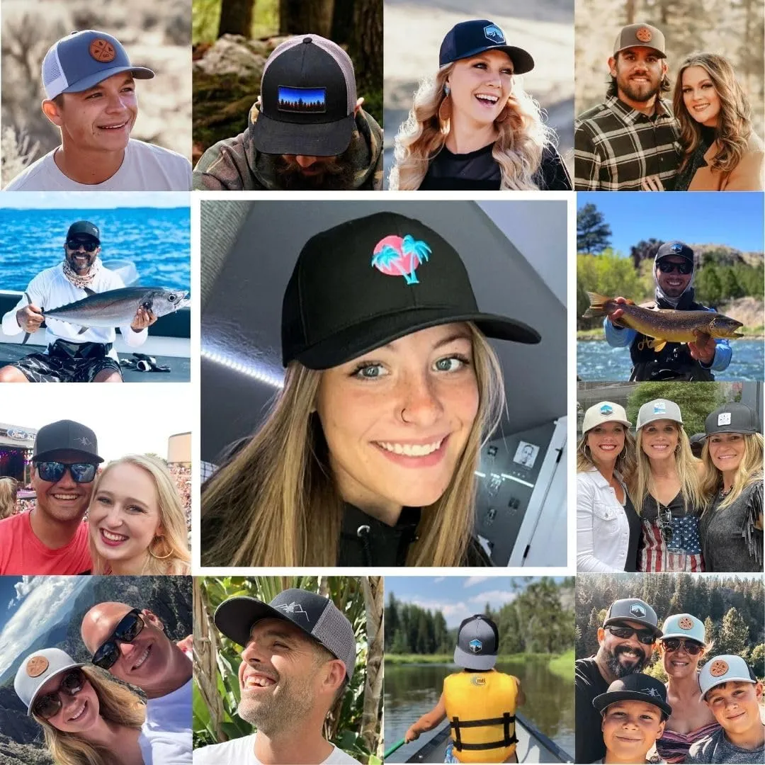 LINDO Trucker Hat - Palm Tree Series