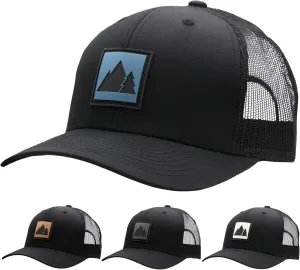 LINDO Trucker Hat - Pine & Mountains