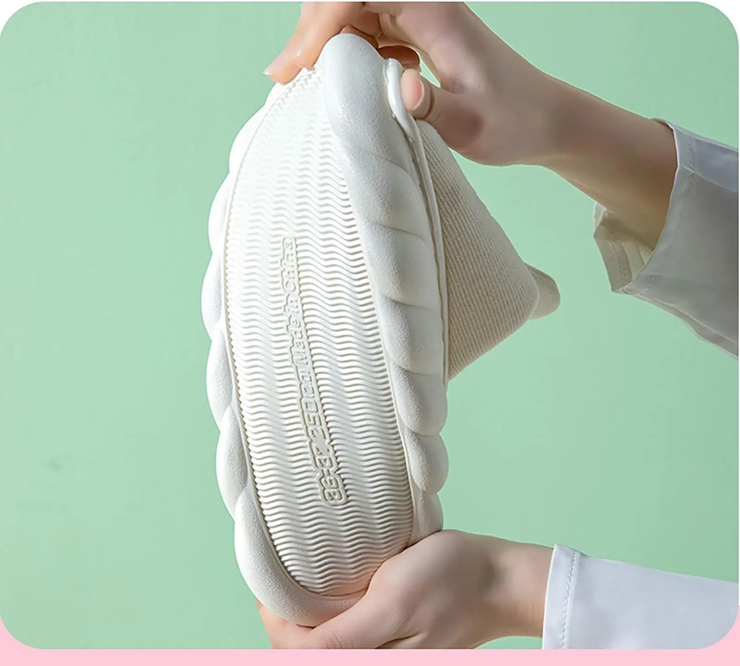 Linen Slippers - Lightweight, Safe and Non-Slip, Breathable, and Fashionable with Soft and Thick Soles for a Comfortable Walk - No Odor