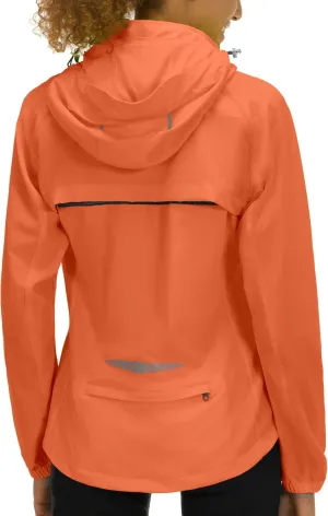 Little Donkey Andy Women's Lightweight Waterproof Cycling Jacket with Removable Sleeves & Hood for Biking Running Golf