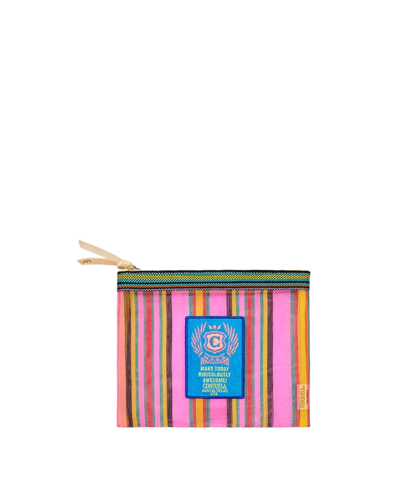 Lizzie Patch MINI Slim Zip Pouch