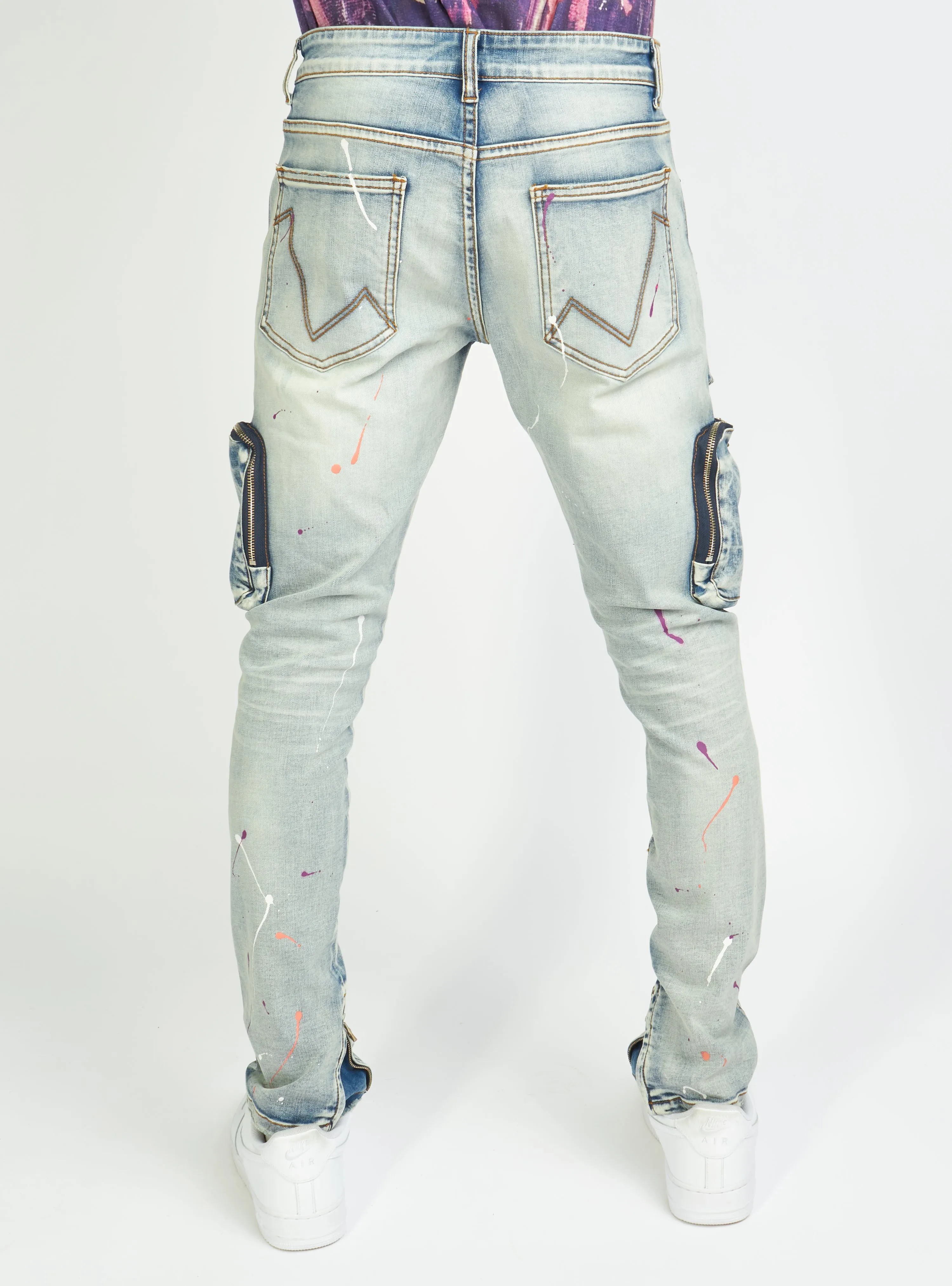 Locked & Loaded Jeans - Page - Lt. Blue Acid - 501