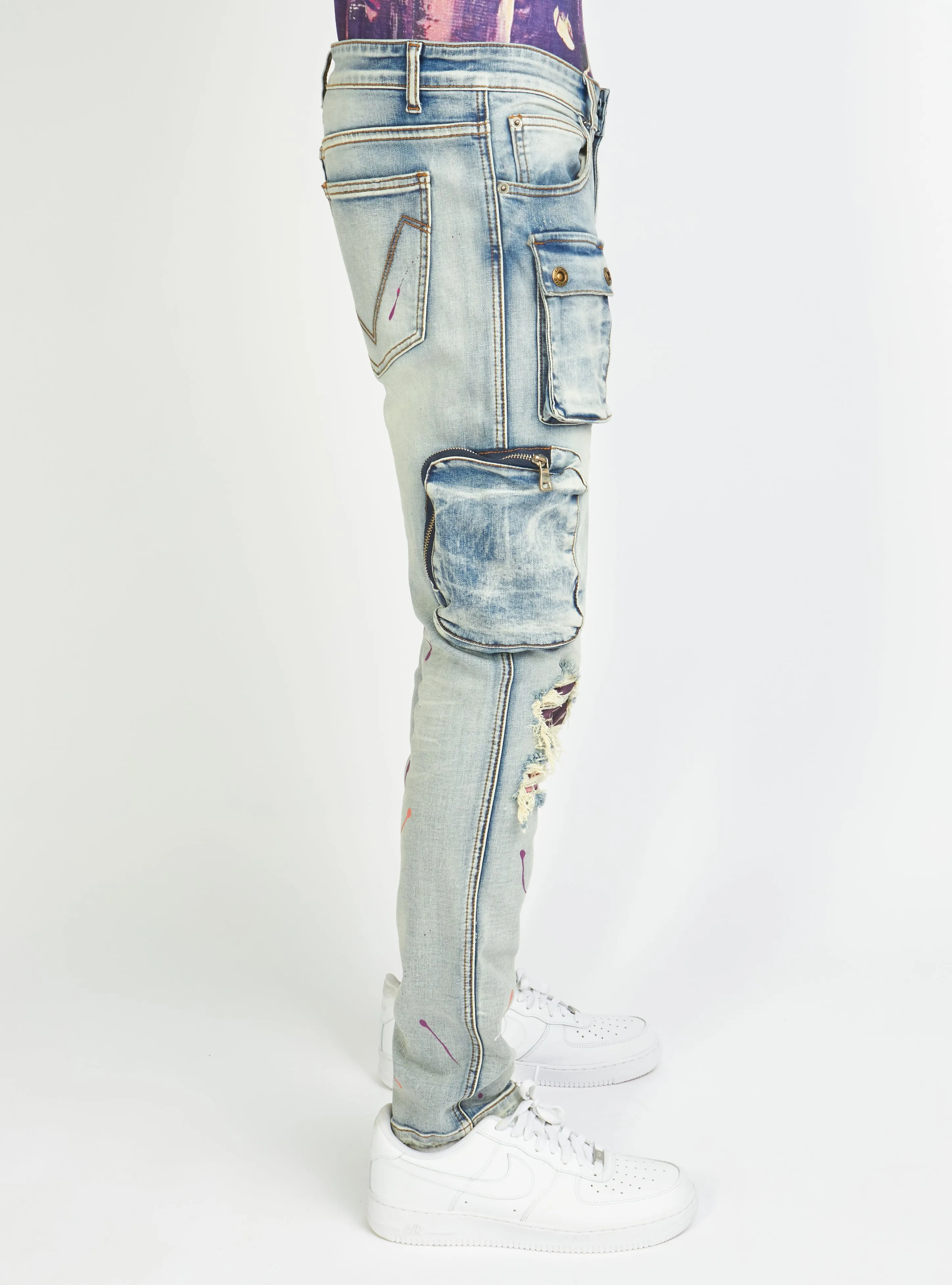Locked & Loaded Jeans - Page - Lt. Blue Acid - 501