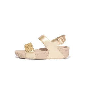 LULU Crystal Back-Strap Sandals
