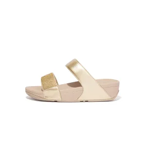 LULU Crystal Embellished Slides