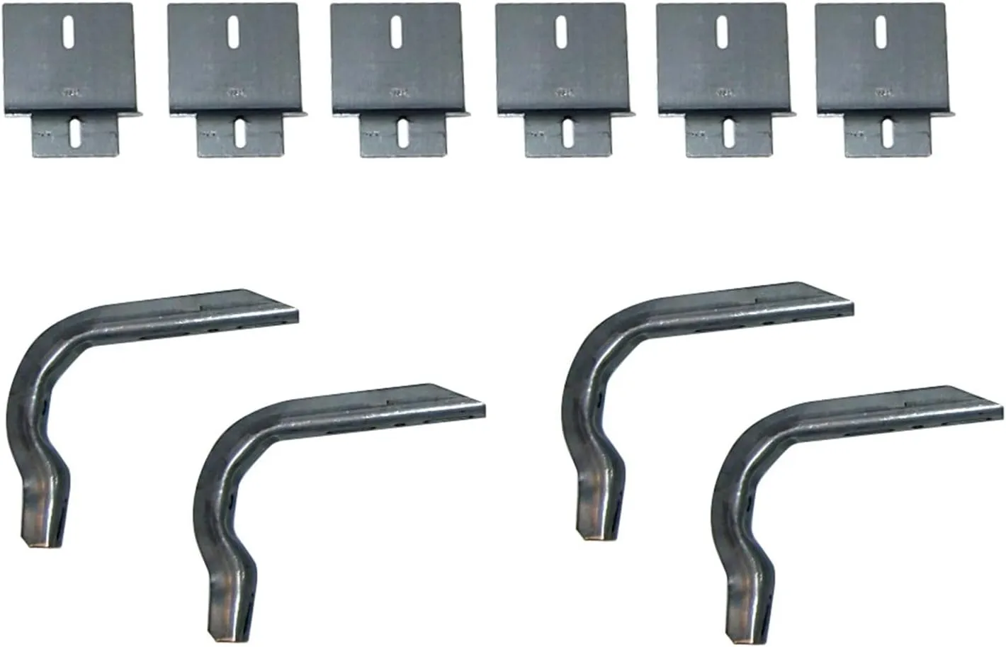 Lund 300027 EZ Running Board Bracket Kit for 1997-2004 Ford F-150 SuperCab, Black