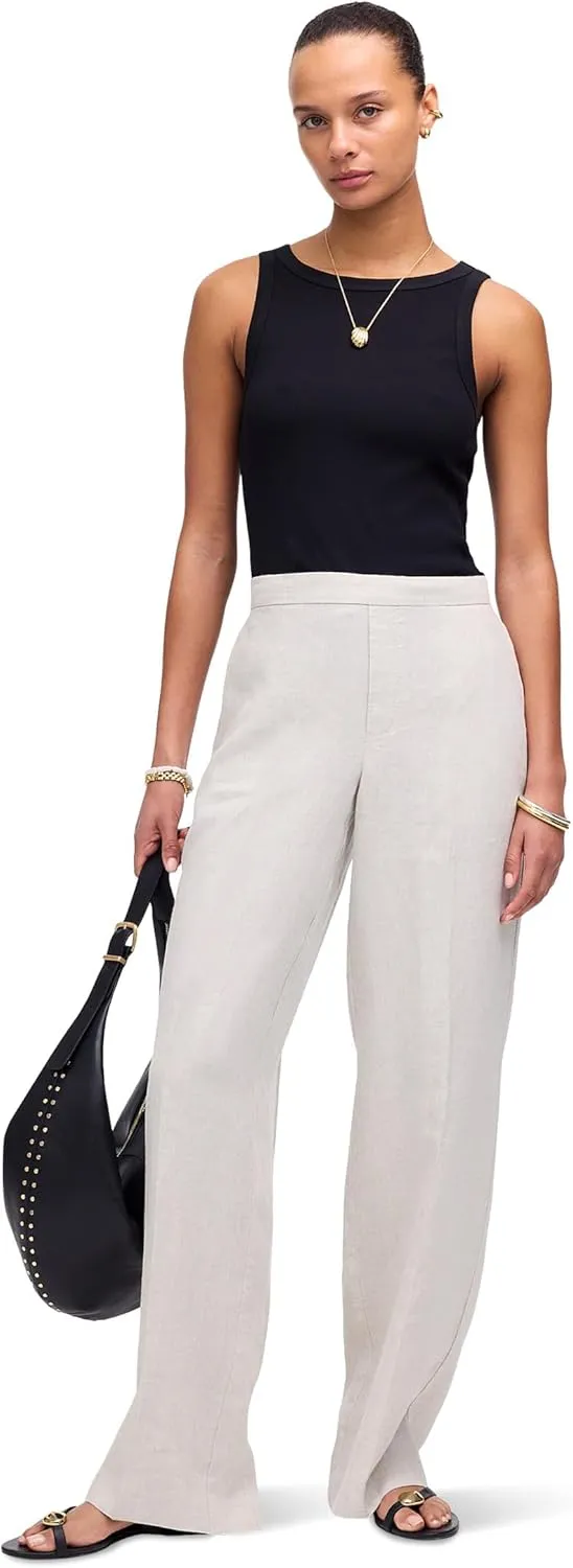 Madewell Women's Elastic Pull-on-Linen