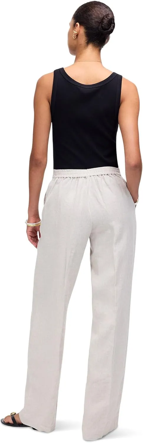 Madewell Women's Elastic Pull-on-Linen