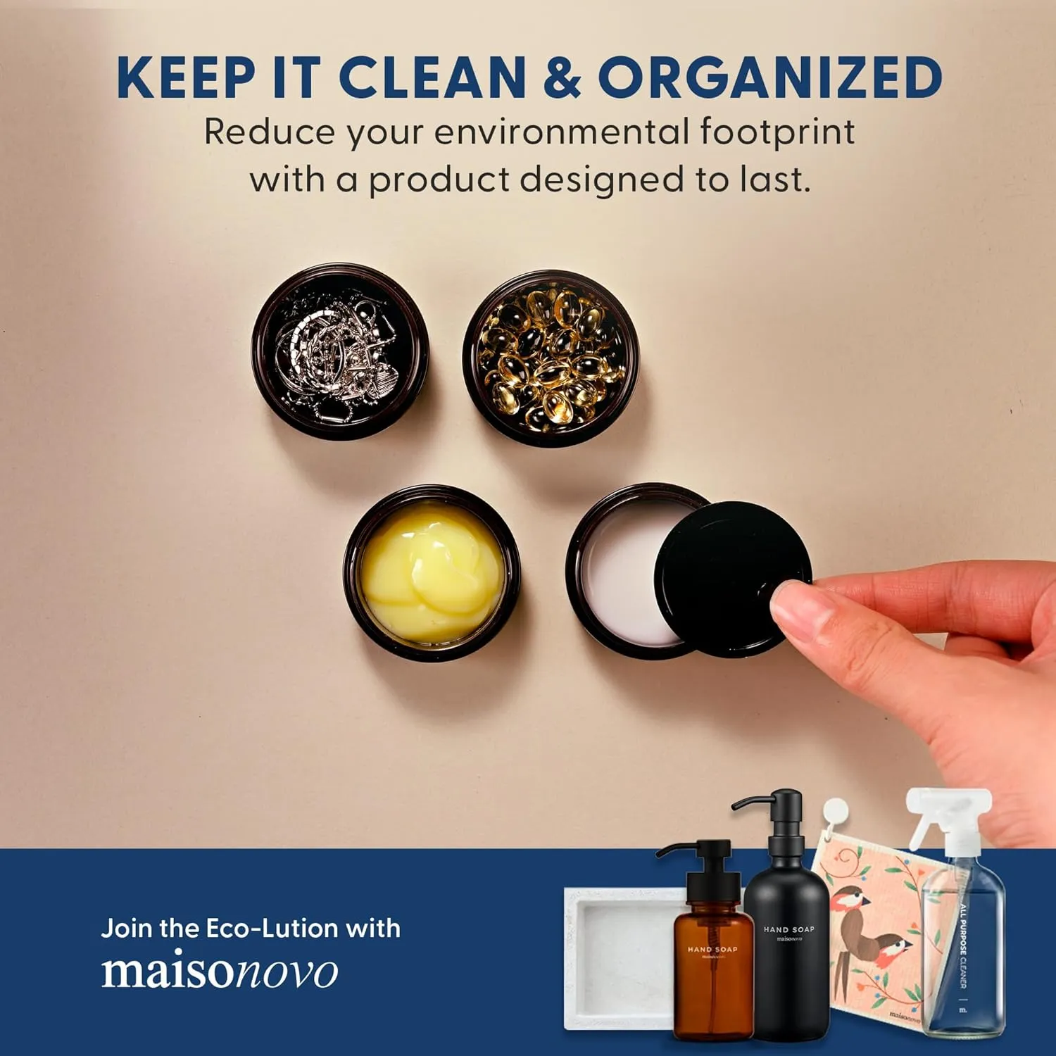 MAISONOVO Travel Bottles for Toiletries, TSA Approved, Leak Proof Refillable, Travel Size Containers and Bottles with Water Proof Toiletry Bag - Orange Pouch