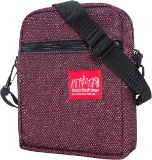 Manhattan Portage Midnight City Lights Small, Burgundy, One Size