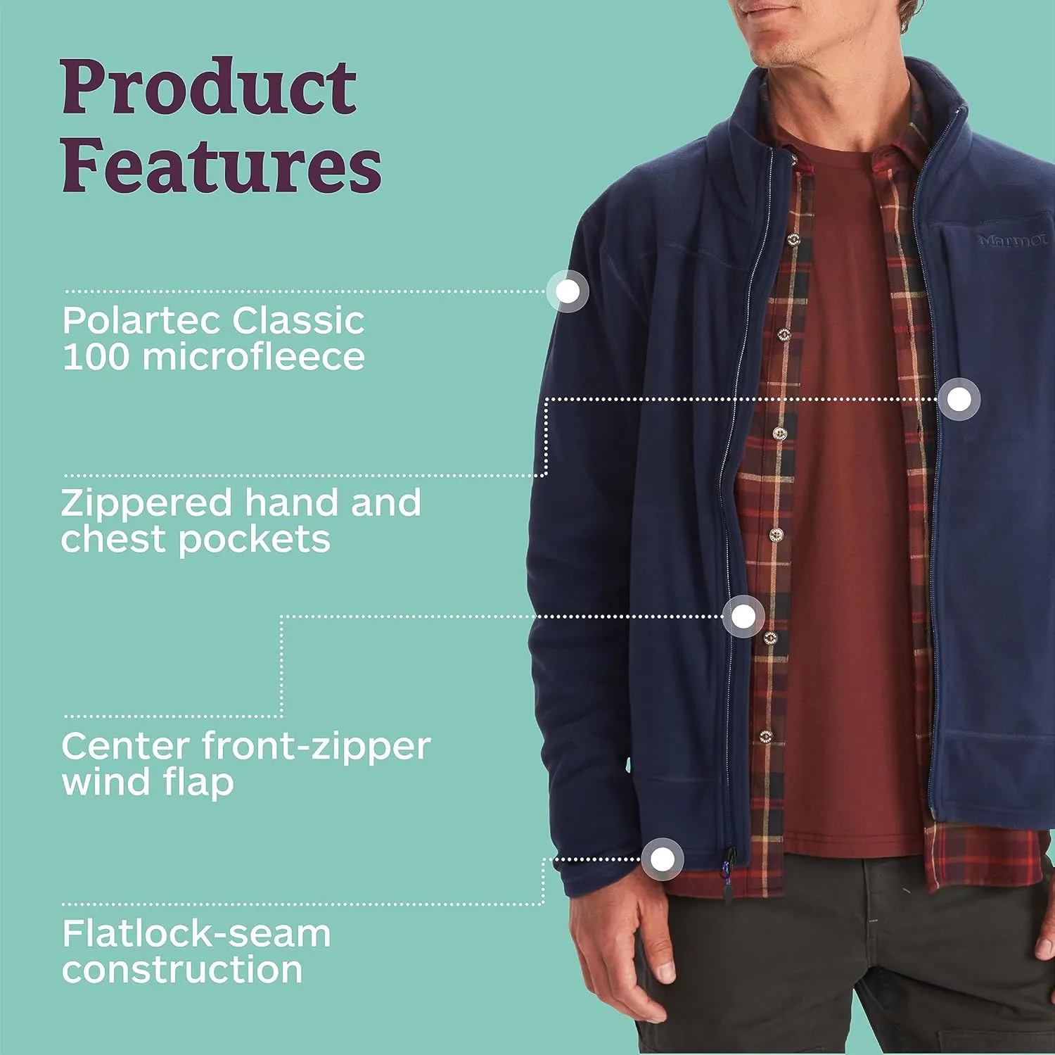 MARMOT Men's Reactor Polartec Jacket